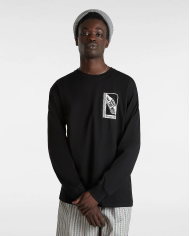 Maglietta a maniche lunghe Vans Tech Box VN000G5VBLK