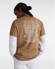 Maglietta Vans boyfriend fit Yesterdays VN000GCSYJ2