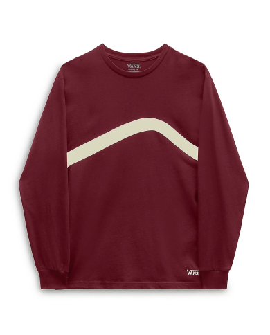 Maglietta a maniche lunghe Vans Sidestripe Blocks VN0007FVBQS Maglietta a maniche lunghe Vans Sidestripe Blocks VN0007FVBQS