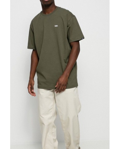 T-SHIRT Vans Left Chest Logo Tee Military Green  VN0A3CZEKCZ T-SHIRT Vans Left Chest Logo Tee Military Green  VN0A3CZEKCZ