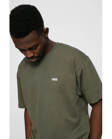 T-SHIRT Vans Left Chest Logo Tee Military Green  VN0A3CZEKCZ T-SHIRT Vans Left Chest Logo Tee Military Green  VN0A3CZEKCZ