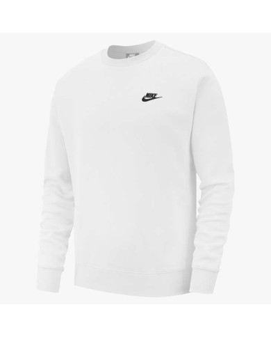 FELPA GIROCOLLO SPORTSWEAR CLUB FLEECE BV2662-100 FELPA GIROCOLLO SPORTSWEAR CLUB FLEECE BV2662-100