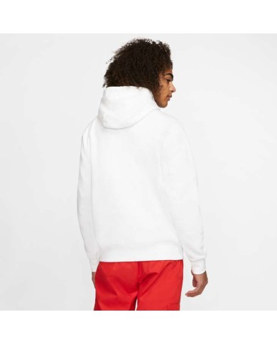 FELPA CON CAPPUCCIO SPORTSWEAR CLUB BV2654-100 FELPA CON CAPPUCCIO SPORTSWEAR CLUB BV2654-100