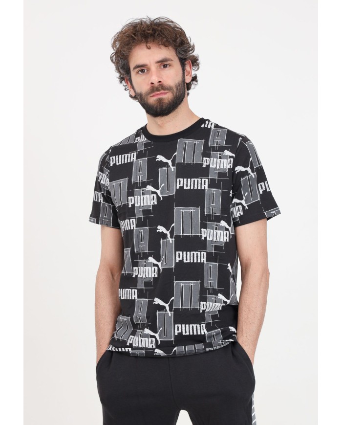 T-SHIRT ESS+ LOGO LAB AOP  678982-01