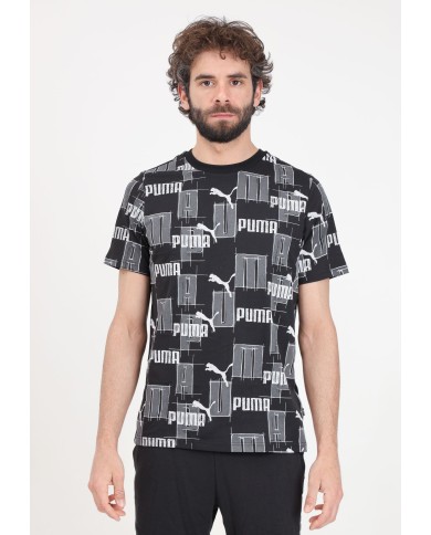 T-SHIRT ESS+ LOGO LAB AOP  678982-01