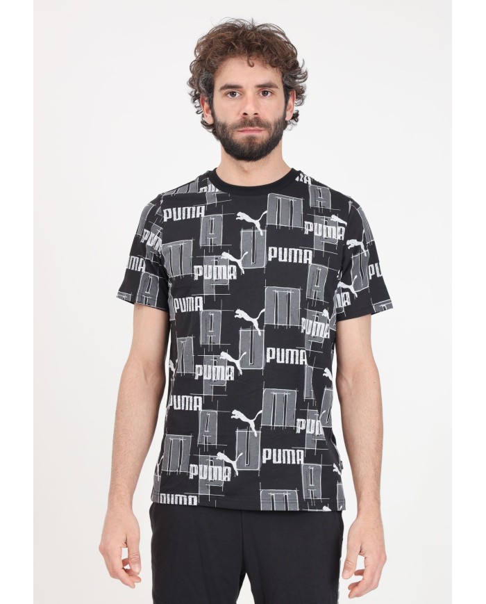 T-SHIRT ESS+ LOGO LAB AOP  678982-01