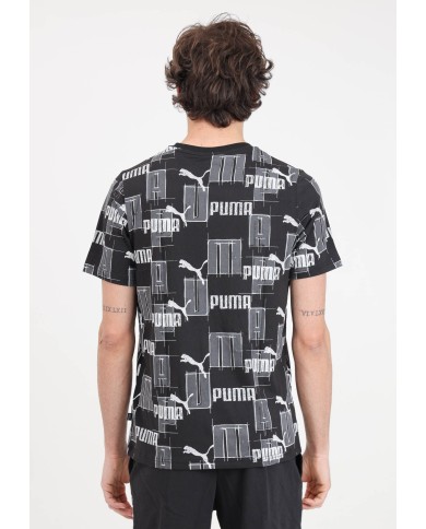 T-SHIRT ESS+ LOGO LAB AOP  678982-01