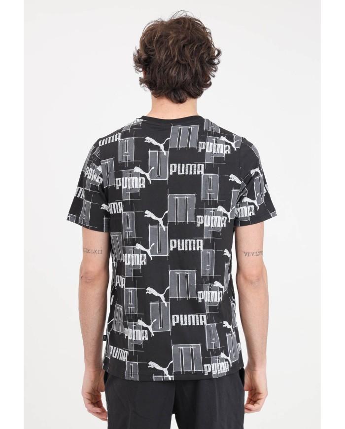 T-SHIRT ESS+ LOGO LAB AOP  678982-01