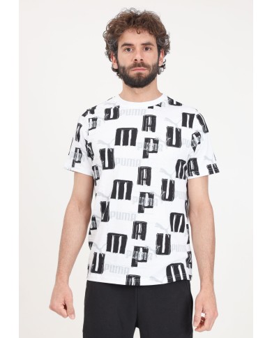 T-SHIRT ESS+ LOGO LAB AOP 678982-02