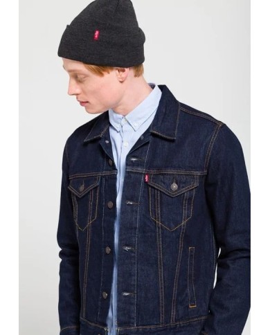 BERRETTO SLOUCHY RED TAB BEANIE  223878-0011-0056 BERRETTO SLOUCHY RED TAB BEANIE  223878-0011-0056