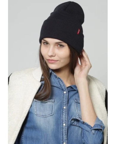 BERRETTO SLOUCHY RED TAB BEANIE   223878-0011-0017 BERRETTO SLOUCHY RED TAB BEANIE   223878-0011-0017