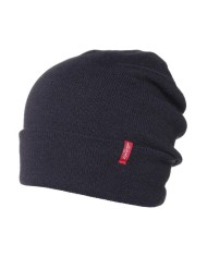 BERRETTO SLOUCHY RED TAB BEANIE   223878-0011-0017