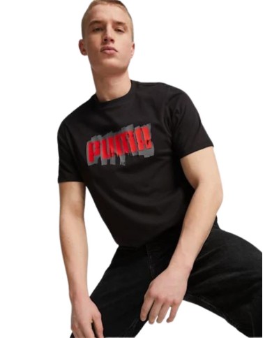 T-Shirt Graphics Puma 674475-01 T-Shirt Graphics Puma 674475-01
