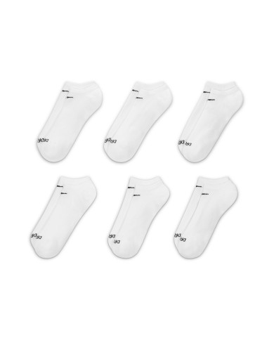 CALZINI NIKE 6 PACK SX6898-100 CALZINI NIKE 6 PACK SX6898-100