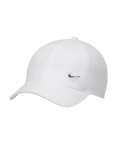 CAPPELLINO CON SWOOSH IN METALLO  FB5372-100 CAPPELLINO CON SWOOSH IN METALLO  FB5372-100