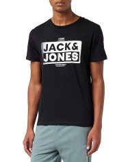 T-SHIRT Logo Crew Neck 12219832-BLACK