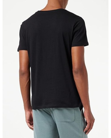 T-SHIRT Logo Crew Neck 12219832-BLACK T-SHIRT Logo Crew Neck 12219832-BLACK