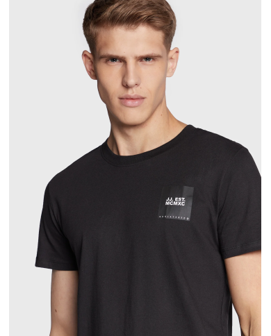 T-shirt Lock 12213248 Nero Regular Fit T-shirt Lock 12213248 Nero Regular Fit
