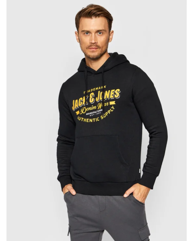 Felpa Logo 12189736 Blu scuro Regular Fit Felpa Logo 12189736 Blu scuro Regular Fit