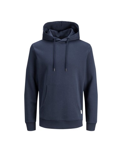 FELPA CON CAPPUCCIO JACK & JONES 12182537-NAVY_BL FELPA CON CAPPUCCIO JACK & JONES 12182537-NAVY_BL