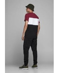 JJELOGO BLOCKING TEE SS 12173968-TN_RED