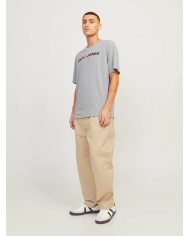 T-SHIRT JJECORP LOGO TEE 12137126-LT_GREY