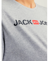 T-SHIRT JJECORP LOGO TEE 12137126-LT_GREY