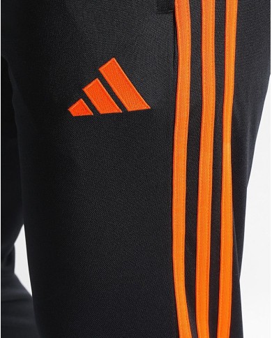 PANTALONE TUTA  BLACK/APP SIGNAL ORANGE HZ0181 PANTALONE TUTA  BLACK/APP SIGNAL ORANGE HZ0181