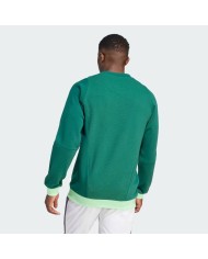 FELPA GIRACOLLO TIRO23 DARK GREEN  HU1324