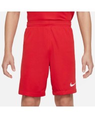 Y NK DF LGE KNIT III SHORT K UNIVERSITY RED/WHITE/WHITE