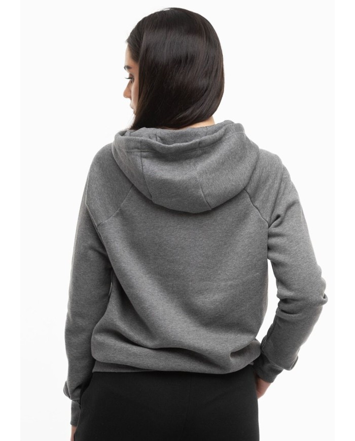 FELPA CON CAPPUCCIO FULL ZIP CW6955-071