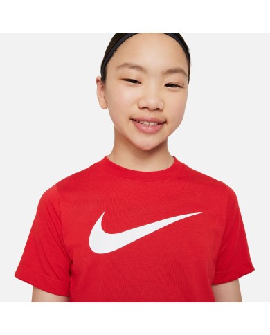 T-SHIRT YOUTH SWOOSH CW6941-657 T-SHIRT YOUTH SWOOSH CW6941-657