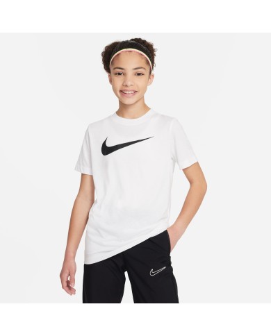 T-SHIRT YOUTH SWOOSH CW6941-100 T-SHIRT YOUTH SWOOSH CW6941-100
