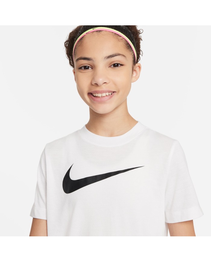 T-SHIRT YOUTH SWOOSH CW6941-100