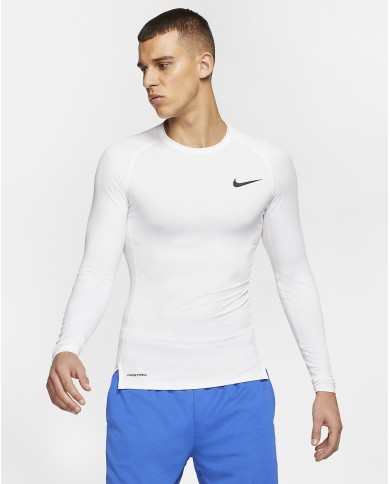 NIKE PRO TOP COMPRESSION CREW  BV5588-100 NIKE PRO TOP COMPRESSION CREW  BV5588-100
