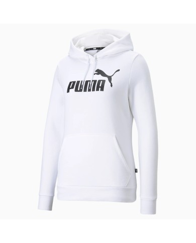 FELPA CON CAPPUCCIO PUMA ESSENTIALS LOGO FELPA CON CAPPUCCIO PUMA ESSENTIALS LOGO