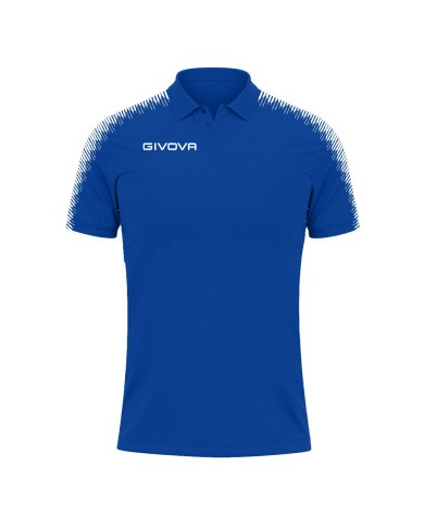 Polo CLUB Givova PK02 Unisex Padel Tennis Sublimatica Azzzurro PK020032 Polo CLUB Givova PK02 Unisex Padel Tennis Sublimatica Azzzurro PK020032
