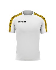 T-Shirt Givova POLY BAND BA02 Maglia Fitness Sport Unisex Bianco Oro BA020320 T-Shirt Givova POLY BAND BA02 Maglia Fitness Sport Unisex Bianco Oro BA020320