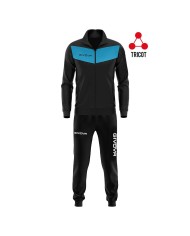 Tuta Givova VISA Triacetato Nero Celeste TR018 Fitness Sport TR0181024 Tuta Givova VISA Triacetato Nero Celeste TR018 Fitness Sport TR0181024