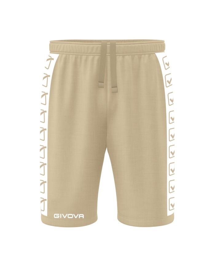 Bermuda GF VIP Terry Band BA04 Givova Cotone Unisex Sabbia BA040081 Bermuda GF VIP Terry Band BA04 Givova Cotone Unisex Sabbia BA040081