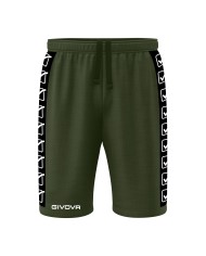 Bermuda GF VIP Terry Band BA04 Givova Cotone Unisex Verde Militare BA040051 Bermuda GF VIP Terry Band BA04 Givova Cotone Unisex Verde Militare BA040051
