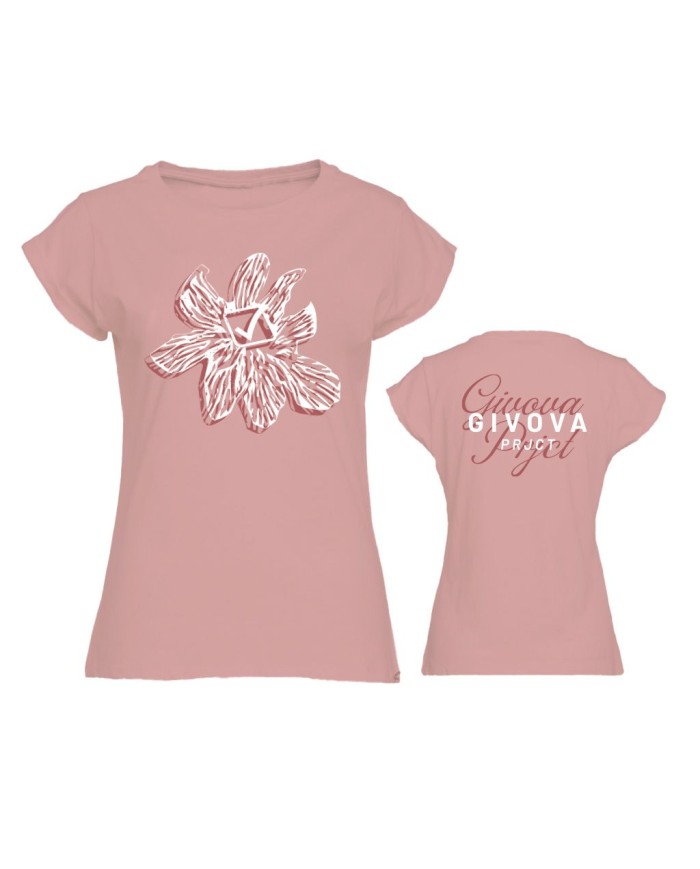 T-Shirt da Donna Givova LADY FLORAL MAC08 Cotone Rosa MAC080011 T-Shirt da Donna Givova LADY FLORAL MAC08 Cotone Rosa MAC080011