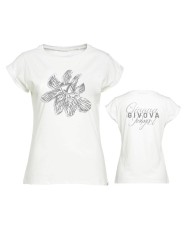 T-Shirt da Donna Givova LADY FLORAL MAC08 Cotone Bianco MAC080003 T-Shirt da Donna Givova LADY FLORAL MAC08 Cotone Bianco MAC080003