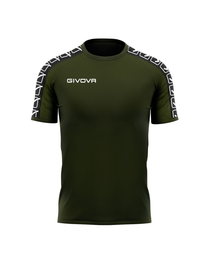 T-Shirt Givova POLY BAND BA02 Maglia Fitness Sport Unisex Verde Militare BA020051 T-Shirt Givova POLY BAND BA02 Maglia Fitness Sport Unisex Verde Militare BA020051