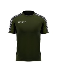 T-Shirt Givova POLY BAND BA02 Maglia Fitness Sport Unisex Verde Militare BA020051 T-Shirt Givova POLY BAND BA02 Maglia Fitness Sport Unisex Verde Militare BA020051