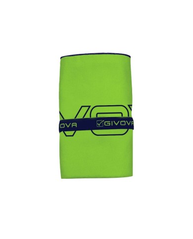 Telo Mare in Microfibra Givova BIG 80x165cm Spiaggia Verde Fluo ACC290034 Telo Mare in Microfibra Givova BIG 80x165cm Spiaggia Verde Fluo ACC290034