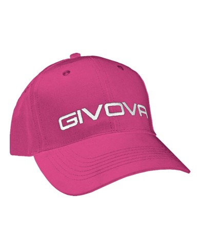 Cappellino con Visiera Givova ACC04 Regolabile Cotone Fuxia ACC040006 Cappellino con Visiera Givova ACC04 Regolabile Cotone Fuxia ACC040006