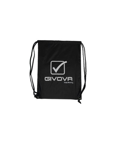 Sacchetto con Corda Givova B012 Nylon Nero B0120010 Sacchetto con Corda Givova B012 Nylon Nero B0120010