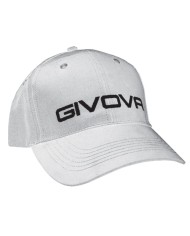 Cappellino con Visiera Givova ACC04 Regolabile Cotone Bianco ACC040003 Cappellino con Visiera Givova ACC04 Regolabile Cotone Bianco ACC040003