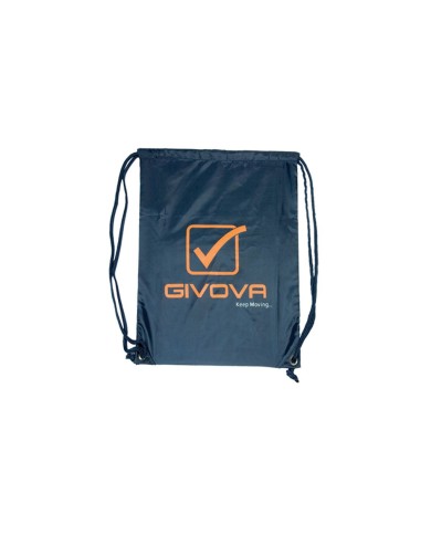 Sacchetto con Corda Givova B012 Nylon Blu B0120004 Sacchetto con Corda Givova B012 Nylon Blu B0120004